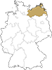 Mecklenburg-Vorpommern Karte