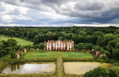 Palacio en venta Słobity, Voivodato de Varmia y Masuria:  Drone