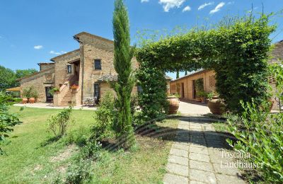 Finca en venta Asciano, Toscana:  RIF 2992 Weg zu Gebäuden