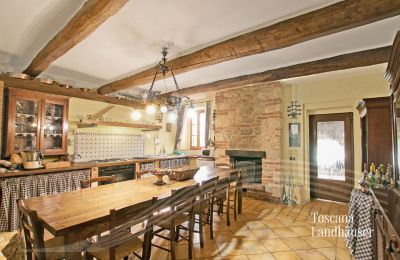 Finca en venta Sarteano, Toscana:  RIF 3005 Küche und Essbereich