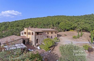 Finca en venta Sarteano, Toscana:  RIF 3005 Haus und Umgebung