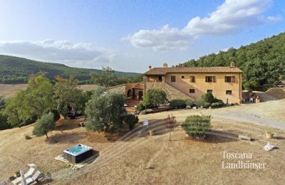 Finca en venta Sarteano, Toscana:  RIF 3005 Blick auf Anwesen