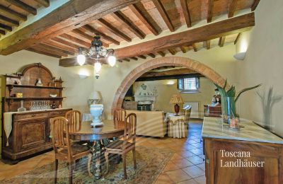 Finca en venta Sarteano, Toscana:  RIF 3005 Wohn- Essbereich