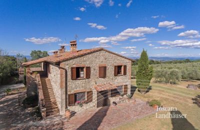 Casa de campo en venta Sarteano, Toscana:  RIF 3009 Haus mit Außentreppe
