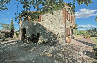 Casa de campo en venta Sarteano, Toscana:  RIF 3009 Blick auf Haupthaus
