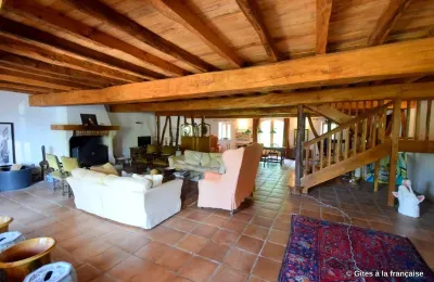 Casa señorial en venta Cuq-Toulza, Occitania:  Sala de estar