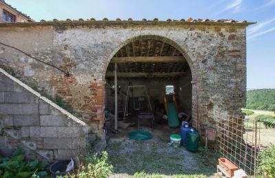 Casa de campo en venta Asciano, Toscana:  RIF 2982 Blick auf NG