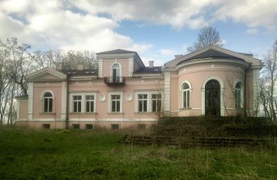 Casa señorial en venta Lubiatów, Dwór w Lubiatowie, Łódź, Vista posterior