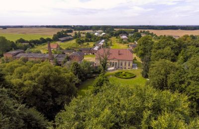 Palacio en venta Przybysław, Voivodato de Pomerania Occidental:  Jardín del Palacio