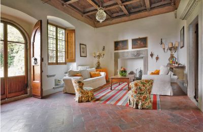Villa histórica en venta Firenze, Toscana:  Sala de estar