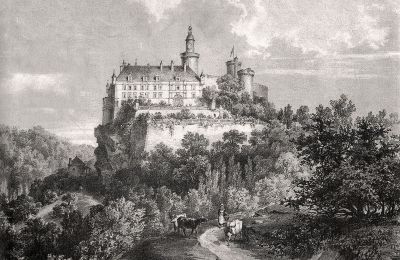 Palacio en venta Veauce, Auvergne-Rhône-Alpes, Vista histórica