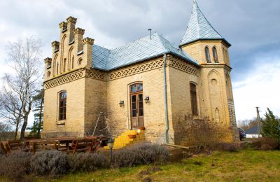 Mansión histórica en venta Chmielniki, Voivodato de Cuyavia y Pomerania, Vista posterior