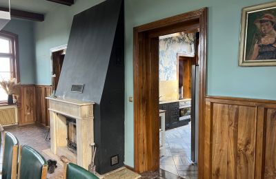 Mansión histórica en venta Chmielniki, Voivodato de Cuyavia y Pomerania, Sala de estar