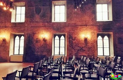 Castillo en venta Abruzos, Sala de baile