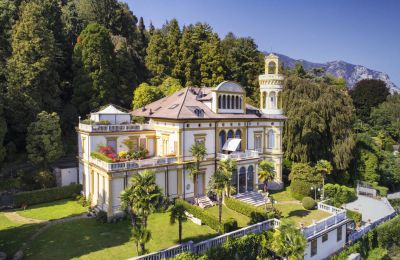 Piso en castillo en venta Baveno, Villa Barberis, Piamonte, Vista exterior