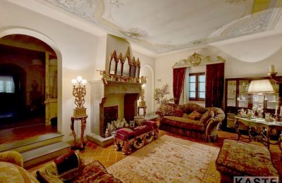 Villa histórica en venta Pisa, Toscana:  Sala de estar