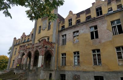 Palacio en venta Dobrowo, Voivodato de Pomerania Occidental, Vista frontal