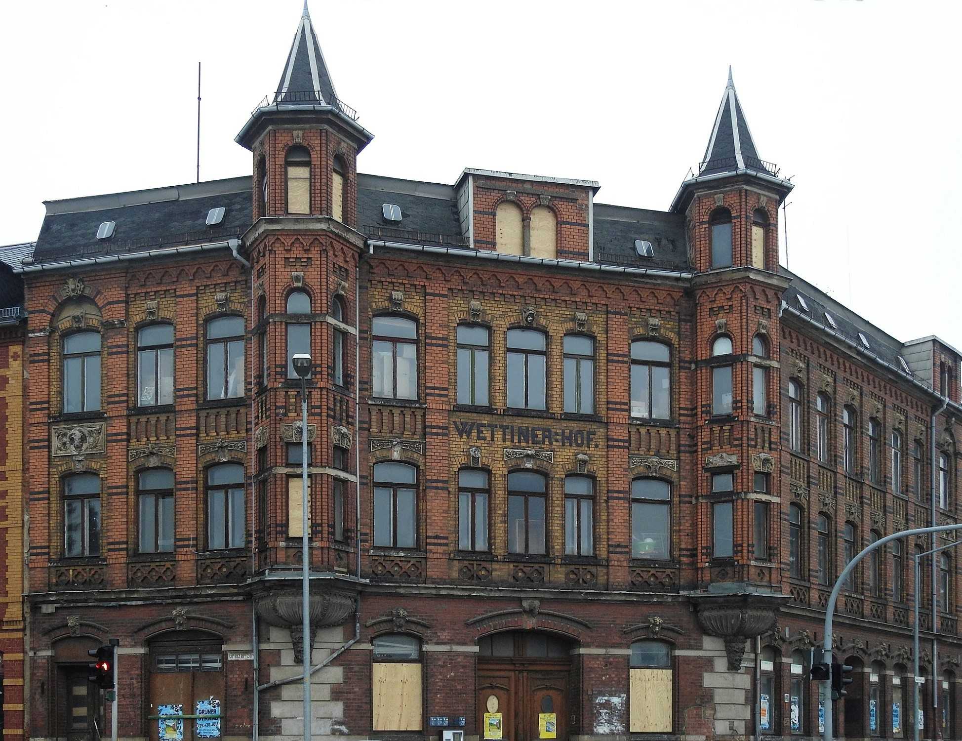 Fotos Monumento arquitectónico en Reichenbach/Sajonia: Antiguo Hotel Wettiner Hof