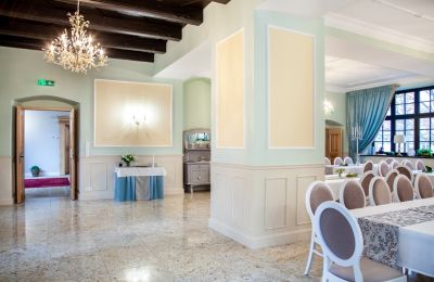 Casa señorial en venta Sędzisław, Dwór w Sędzisławiu, Voivodato de Baja Silesia, Sala grande