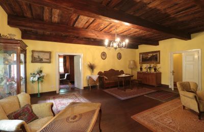 Casa señorial en venta Chmielarze, Voivodato de Silesia:  Sala de estar