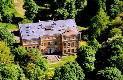 Palacio en venta powiat gorzowski, gmina Witnica, Dąbroszyn, Pałac w Dąbroszynie, Lubusz, Foto De Dron