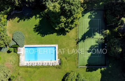 Villa histórica en venta Griante, Lombardía:  Shared Pool and Tennis cours