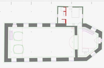 Iglesia en venta 78591 Durchhausen, Vordere Kirchgasse  6, Baden-Wurtemberg, Entwurf Wohnung Sakristei OG
