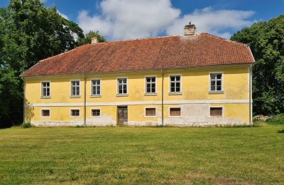 Casa señorial en venta Laidi, Rudes muiža, Curlandia, Vista frontal