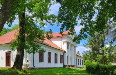 Casa señorial en venta Rożnów, Dwór w Rożnowie, Voivodato de Pequeña Polonia, Vista lateral