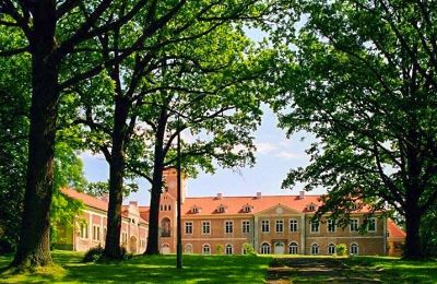 Casa señorial en venta Dobrocin, Pałac w Dobrocinie, Voivodato de Varmia y Masuria, Vista histórica