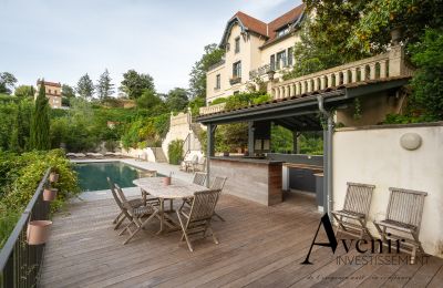 Villa histórica en venta Lyon, Auvergne-Rhône-Alpes, Terraza
