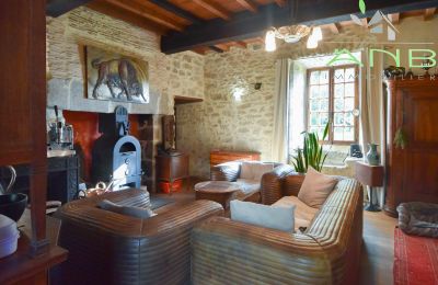 Casa señorial en venta Busserolles, Nueva Aquitania, Salón