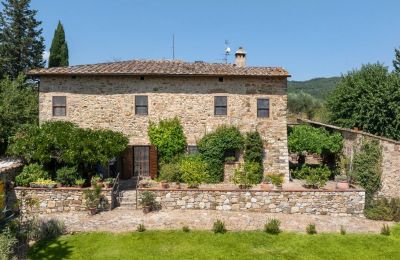 Casa de campo en venta Castellina in Chianti, Toscana, Vista frontal