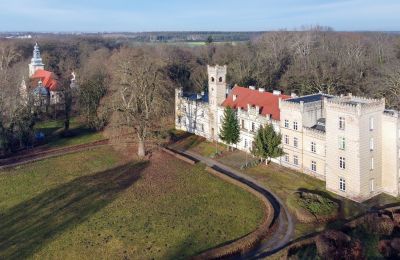 Palacio en venta Gościeszyn, Pałac w Gościeszynie, Gran Polonia, Foto De Dron