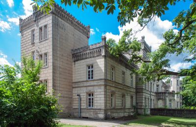 Palacio en venta Gościeszyn, Pałac w Gościeszynie, Gran Polonia, Vista lateral