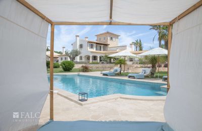 Casa de campo en venta Cas Concos des Cavaller, Islas Baleares, Überdachte Sonnenterrasse