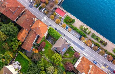 Villa histórica en venta Belgirate, Piamonte, Foto De Dron
