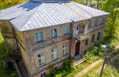 Casa señorial en venta Parsko, Pałac w Parsku, województwo wielkopolskie, Foto De Dron