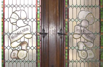 Villa histórica en venta Neustadt an der Weinstraße, Renania-Palatinado, Historisches Bleiglasfenster 