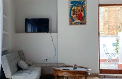Palacio urbano en venta Chinchilla de Monte-Aragón, Calle Doctor Daudén  2, Castilla-La Mancha, Attic livingroom and terrace