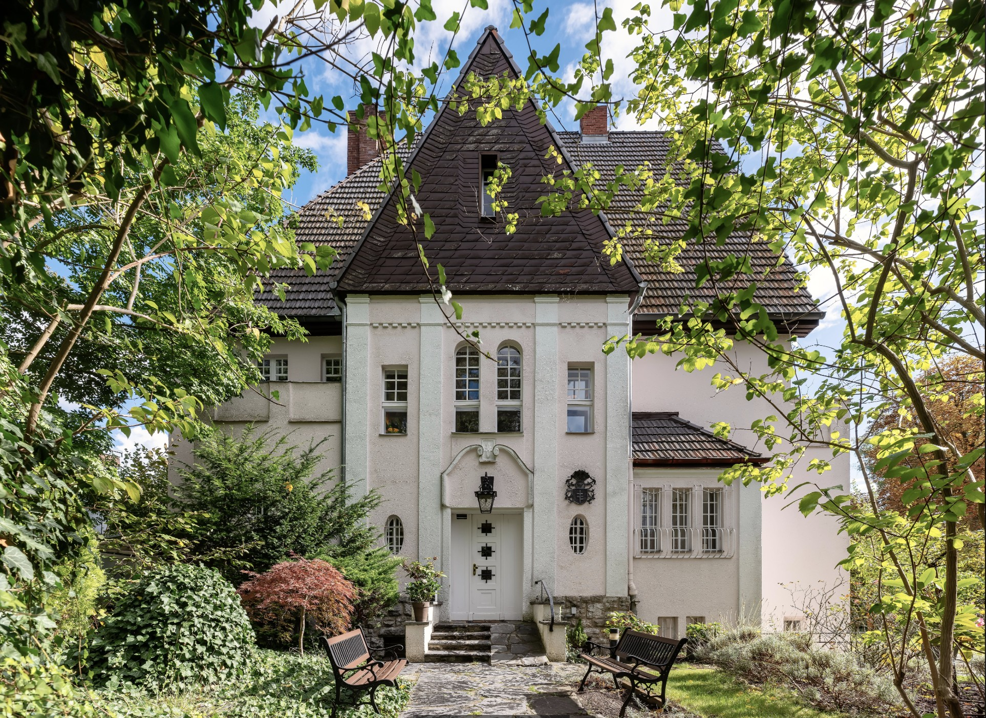 Fotos Villa histórica en Berlín Frohnau con jardín, apartamento independiente y casa de piscina