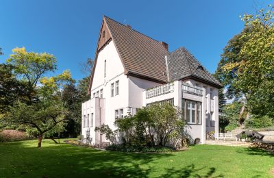 Villa histórica en venta 13465 Frohnau, Berlín,, Rückseite mit Terrasse 