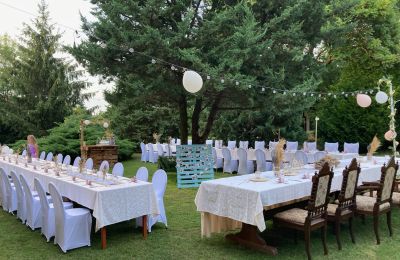 Casa señorial en venta Trnavský kraj, okres Hlohovec, Koplotovce, Frídeský kaštieľ, Trnavský kraj, Nádvorie - svadba