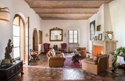 Mansión histórica en venta Torrenieri, Toscana, Salón