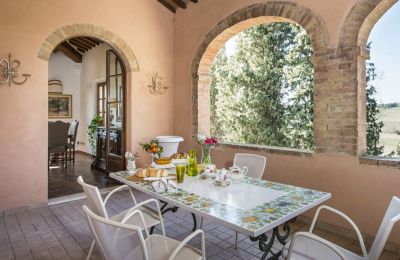 Mansión histórica en venta Torrenieri, Toscana, Terraza