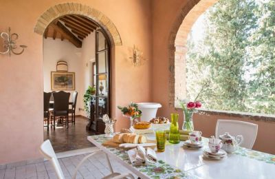 Mansión histórica en venta Torrenieri, Toscana, Terraza