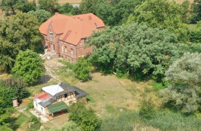 Casa señorial en venta 17139 Malchin, Mecklemburgo-Pomerania Occidental, Hausansicht Drohne