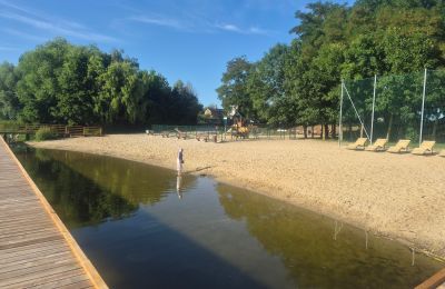 Propiedad histórica en venta Izbica Kujawska, Toruńska 9, Cuyavia‑Pomerania, plaża nad jeziorem