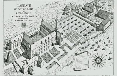Monasterio en venta Flers, Normandía, Vista histórica
