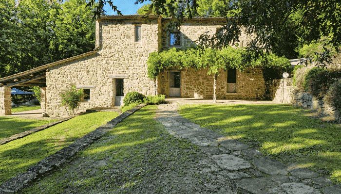 Casa de campo en ubicación privada entre Umbría y Toscana